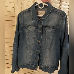 Oversized Denim Jacket w/ Embroidery